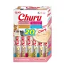 Vlhké maškrty pre mačky INABA Churu Variety Box Seafood – 20 x 14 g tuby, rybia pasta, bez obilnín, bez cukru a lepku