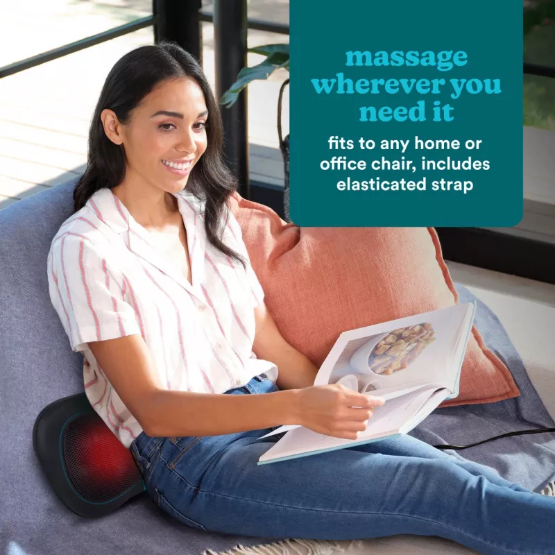 Masážny vankúš HoMedics SP-50H so shiatsu uzlami a funkciou ohrevu