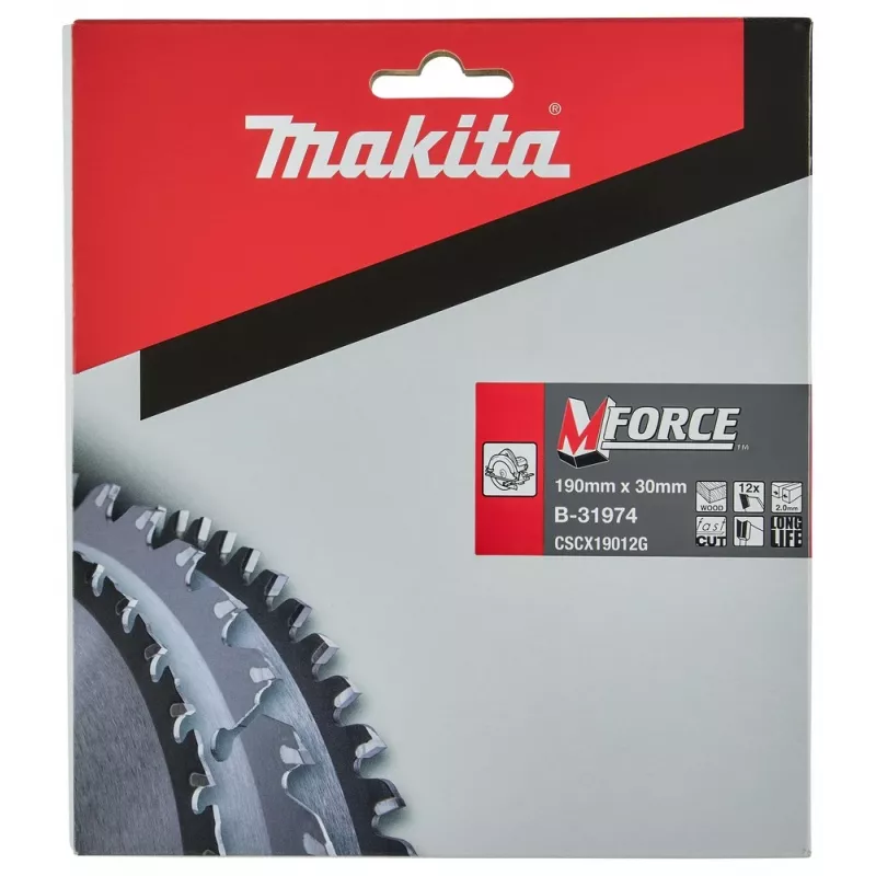 Makita M-FORCE kotúč na okružnú pílu 19 cm