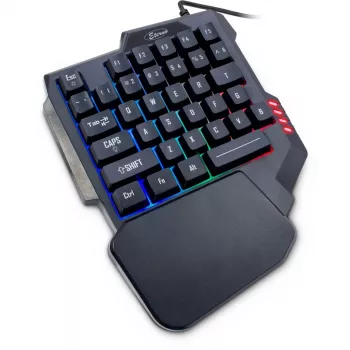 Inter-Tech KB-3035 RGB herný keypad, 35 klávesov, USB, čierny