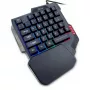 Inter-Tech KB-3035 RGB herný keypad, 35 klávesov, USB, čierny