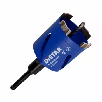 Diamantová korunová vŕtačka Distar T-Concrete 68 mm priemer, 65 mm dĺžka rezu, SDS+ stopka