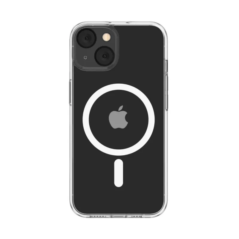 Puzdro SheerForce MagSafe antimikrobiálne pre iPhone 13, transparentné