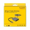 DeLOCK USB Type-C rozbočovač DP Alt Mode na 2 x HDMI MST 3840x2160