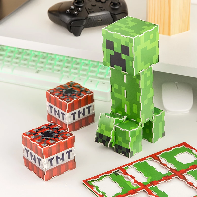 Stavebnica Paladone Minecraft Creeper – zostaviteľná figúrka Creeper sada
