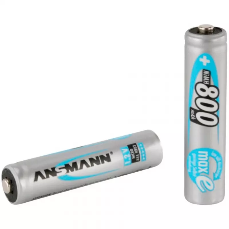 1x4 Ansmann maxE NiMH nabíjateľná batéria Micro AAA 800 mAh 5035042