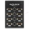 DeLock USB2.0 na 8 x sériový adaptér - sériový adaptér - USB2.0 - RS-232 - 8 portov (61860)