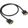 DVI kábel Sharkoon DVI-D/DVI-D (24+1) 1 m
