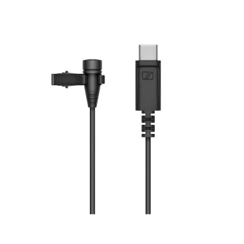 Lavalier mikrofón Sennheiser XS LAV USB-C, omnidirekcionálny kondenzátor, USB-C káblový, 2 m kábel, 16-bit, 70–18 kHz