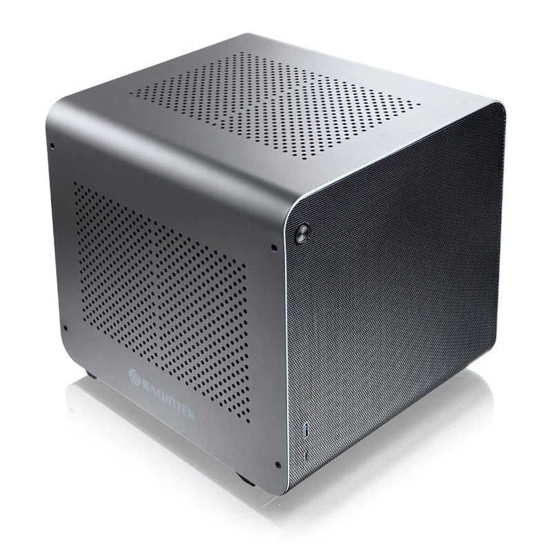 RAIJINTEK METIS EVO ALS Mini Tower strieborná