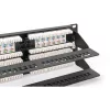 DIGITUS - patch panel - RJ-45 x 48 - sivý, RAL 7035 - 2U - 48 portov (DN-91648U)