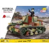 Cobi stavebnice ľahký tank 7TP model, 669 dielov, COBI-2661