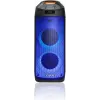 Systémové audio PLL FM USB/SD/BT 2x karaoke FULL LED PartyBox