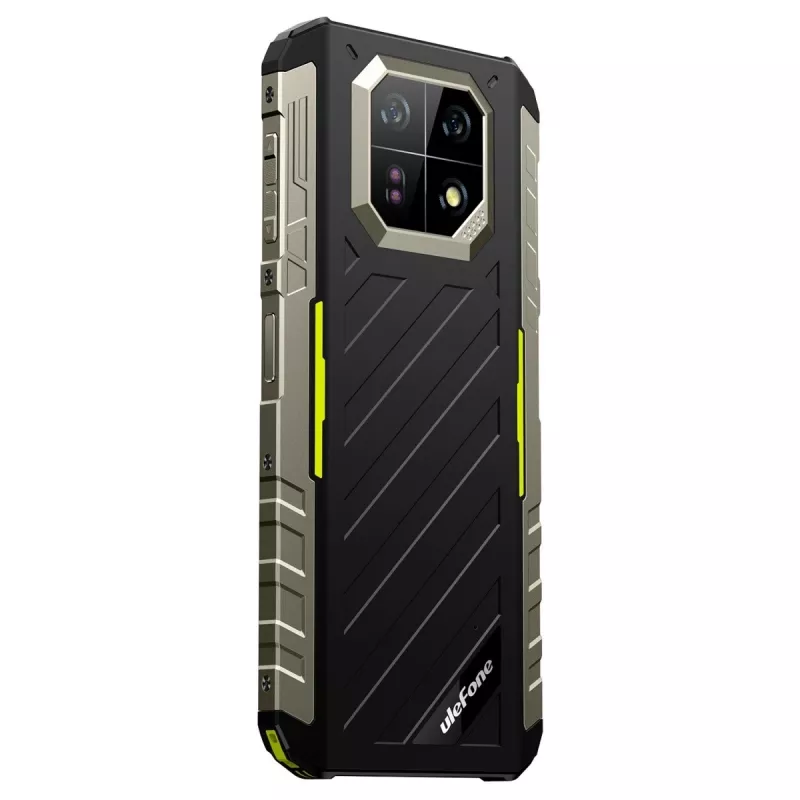 Robustný smartphone UleFone Armor 22 4G, 9 GB RAM, 128 GB úložisko, IP69K, zelená