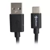 USB 2.0 A na USB-C káblový adaptér Sharkoon 0,5 m, čierny