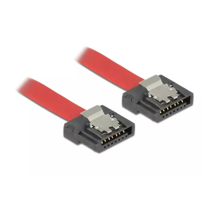 SATA kábel DeLOCK 0,3 m SATA III 7-pin červený