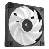 DeepCool FD12 ARGB R-FD12-BKAPN3-G ventilátory do skrinky, 120 mm (120x120x25), 12 V, balenie 3 ks, čierne
