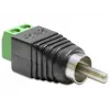 RCA adaptér DeLOCK 65417 čierny zelený strieborný