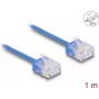 Sieťový kábel DeLOCK RJ45 Cat.6 UTP 1m modrý