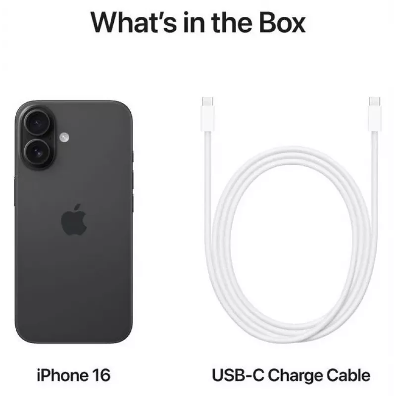 Smartphone Apple iPhone 16 6.1 palcov 128 GB čierna