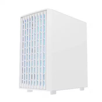 MODECOM BREEZE ARGB Flow MIDI PC skriňa, ATX, USB 3.0 ×2 + USB-C, biela