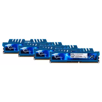 Pamäťová sada G.SKILL RipjawsX F3-1600C9Q-32GXM (DDR3 DIMM; 4 x 8 GB; 1333 MHz; CL9)