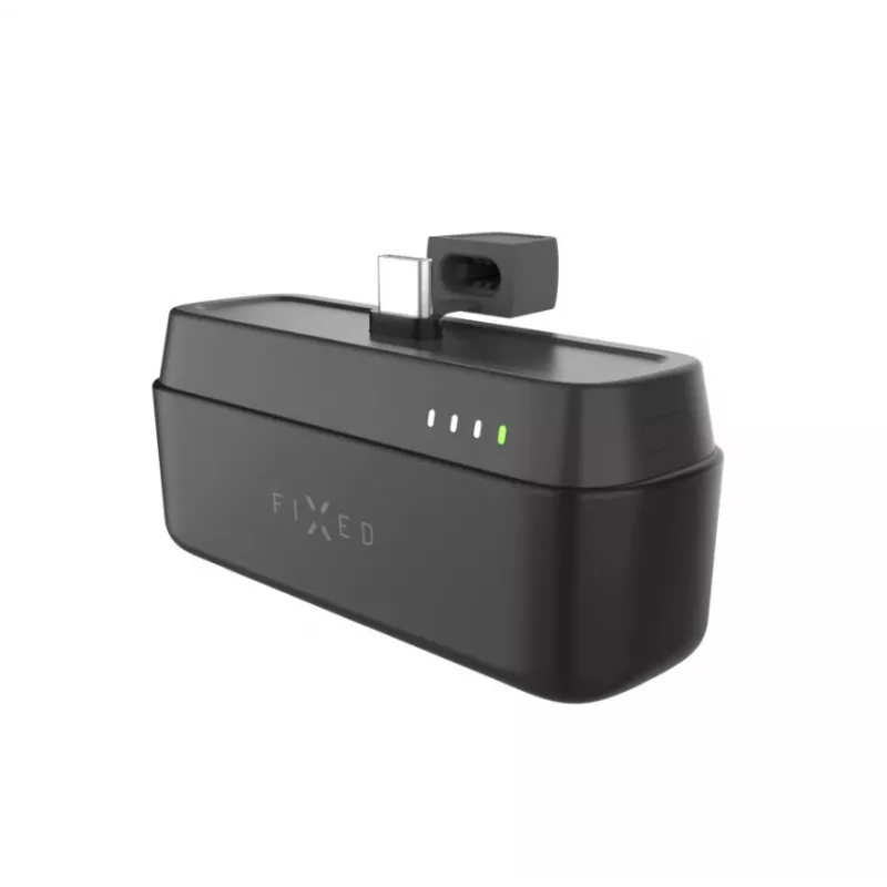 Prenosná powerbank FIXED FIXZEN-5PL-BK, 5000 mAh, USB-C 20W (5V/3A, 9V/2.22A, 12V/1.67A)