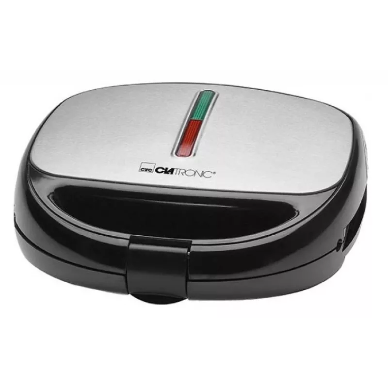 Clatronic ST/WA 3670 sendvičovač 800 W čierna, ušľachtilá oceľ