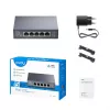 Neřízený sieťový switch Cudy HS105 — 5 portov, 100/1000/2500 Mbit/s