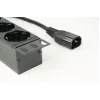 Power Distribution Unit GEMBIRD EG-PDU-014-C14, 8 AC výstupov, C14 vstup, 3 m kábel, 1U, 3680 W, 10 A, hliník, čierna