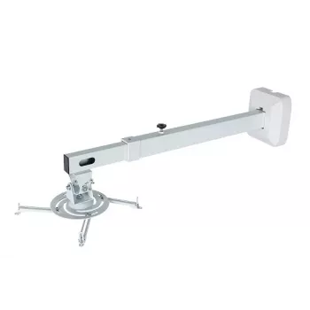 Nástenný držiak AVTEK WallMount Next 1200 — oceľ, biela, teleskopický, 360° otočný, naklápateľný ±42°, max. zaťaženie 20 kg