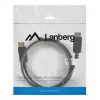 Lanberg DisplayPort kábel 19 Pin V1.2 4K, 1M | CA-DPDP-10CC-0010-BK | DisplayPort na DisplayPort