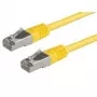 Sieťový kábel ROLINE S/FTP (PiMF) patch kábel Cat.6 RJ-45 5,0 m žltý