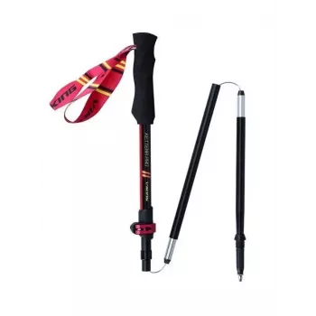 Trekingové palice Viking Kettera Pro Lady — dámske trekingové palice, nastaviteľné, pár, čierna/fuchsia