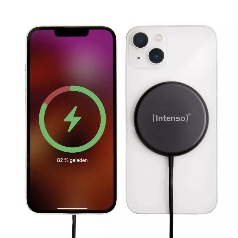 Intenso MB1 Smartphone čierny USB bezdrôtové nabíjanie rýchle nabíjanie interiér