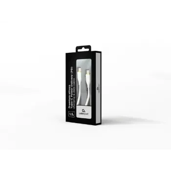 USB kábel GEMBIRD CC-USB2S-CMCM-1.5M-W, 1,5 m