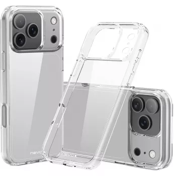 Nevox StyleShell Flex puzdro pre iPhone 17 Pro, priehľadné