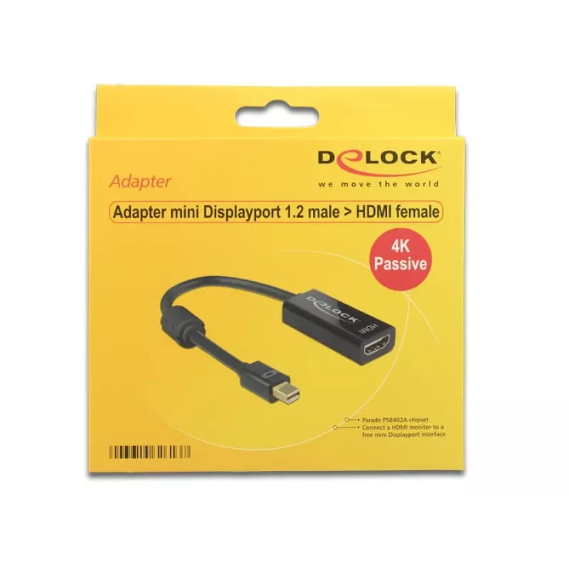 Video kábel adaptér DeLOCK 62613 Mini DisplayPort na HDMI