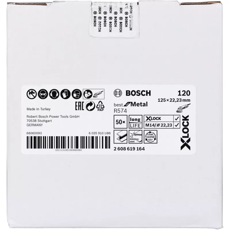 Bosch 2 608 619 164 príslušenstvo k uhlovej brúske brúsny kotúč