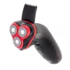 Mesko MS 2926 pánsky holiaci strojček rotačný trimmer čierny, červený