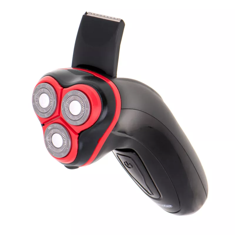 Mesko MS 2926 pánsky holiaci strojček rotačný trimmer čierny, červený