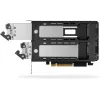 Mobilný úložný rám RAIDSONIC ToughArmor MB842MP-B — 2 výmenné šachty pre M.2 NVMe, PCIe 4.0 x16