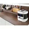 Elektrický tlakový hrniec Rommelsbacher MD 1000 – 4 l, 1000 W, 14 programov, biela/čierna