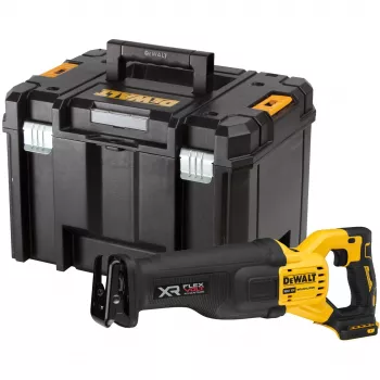 DeWalt DCS386 18v XR akumulátorová bezuhlíková FLEXVOLT vysokovýkonná píla ocaska