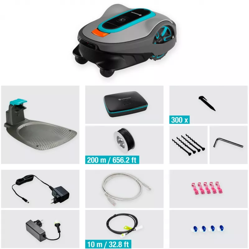 Robotická kosačka Gardena smart SILENO life