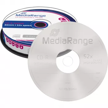 CD-R MediaRange MR214 700 MB 52x 10 ks