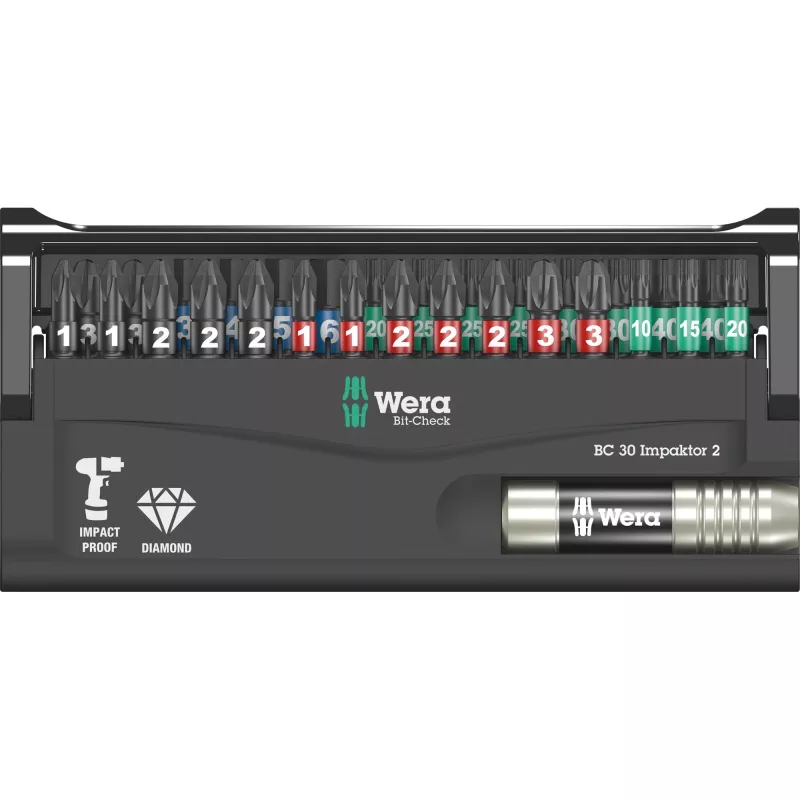 Wera 05057697001 Bit-Check 30 Impaktor 2 sada bitov