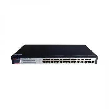 Hikvision Pro séria DS-3E2528P(B) - switch - managed - 24 x 10/100/1000 (PoE+)
