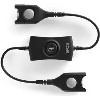 Stlmovač EPS EPOS AMS 01, čierny, inline audio stlmovacie ovládanie