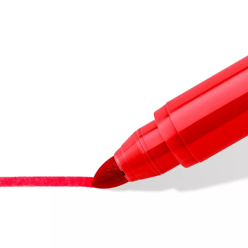 Fixka Staedtler Noris Jumbo balenie 6 ks umývateľná netoxická — široký hrot, fixky bezpečné pre deti